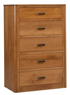 Galaxy 5 Drawer Chest of Drawers
