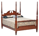 Victoria's Tradition Pilaster Bed