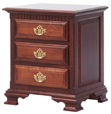 Victoria's Tradition 3 Drawer Night Stand