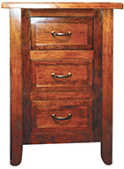 Plymouth 3 Drawer Night Stand