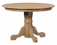 Standard Single Pedestal Dining Table