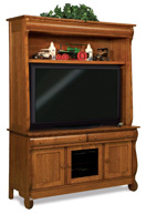 Old Classic Sleigh 3 Door 2 Drawer 2 Piece TV Cabinet