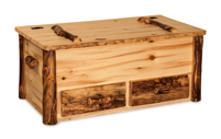Fireside Rustic Hope Chest with Drawers