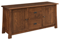 Grant 2 Drawer 2 Door Lateral File Credenza