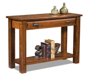 Lexington Open Sofa Table with Drawer