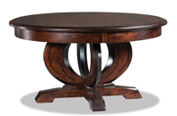 Saratoga 38" Round Solid Top Coffee Table