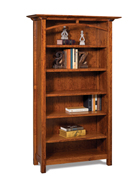 Artesa 5 Shelf 6' Bookcase