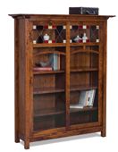 Artesa 8 Shelf, 2 Door Bookcase
