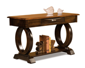 Saratoga Open Sofa Table with Drawer