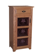 Traditional One Door, One Drawer Jelly Cupboard