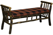48" Bench with Arms