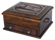Jewelry Chest with Lighthouse Lid