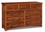 Finland 72" 9 Drawer Dresser
