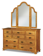Hoosier Heritage 10 Drawer Dresser