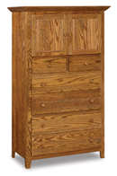 Shaker Chest Armoire