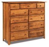 Shaker 11 Drawer Double Chest