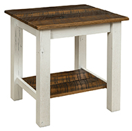 Mill Cart End Table