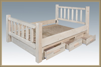Homestead Bed with Storage