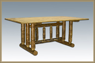 Glacier Country Trestle Dining Table