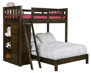 #1620 Sedona Bunk Bed with Bookcase