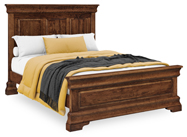 Palm Valley Panel Bed with 24" Footboard