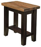 Plank Contemporary Chair Side Table