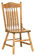 Bent Paddle Post Dining Chair