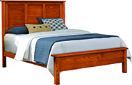 FR Shaker Bed with Low Footboard