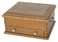 Silverware Chest with Plain Lid