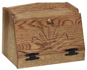 Engraved Bread Box