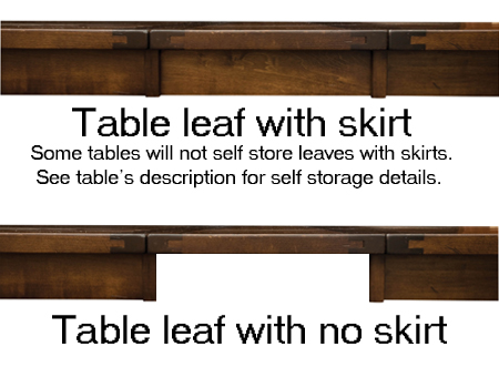 Leaf Skirt Details